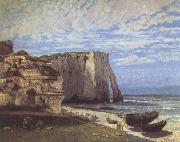 Gustave Courbet The Cliff at Etretat after the Storm oil painting reproduction